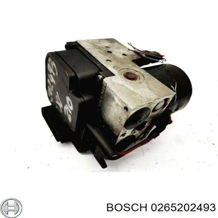 0265202493 Bosch unidade hidráulico de controlo abs