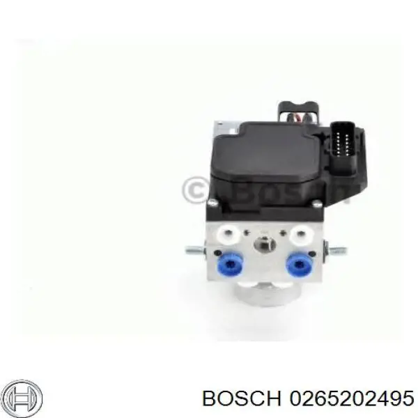 0265202495 Bosch unidade hidráulico de controlo abs