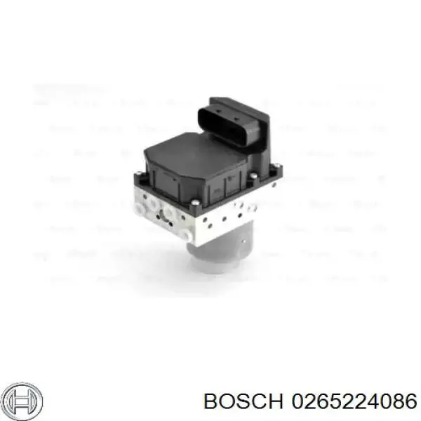 Блок управления АБС  Mercedes 0004465789