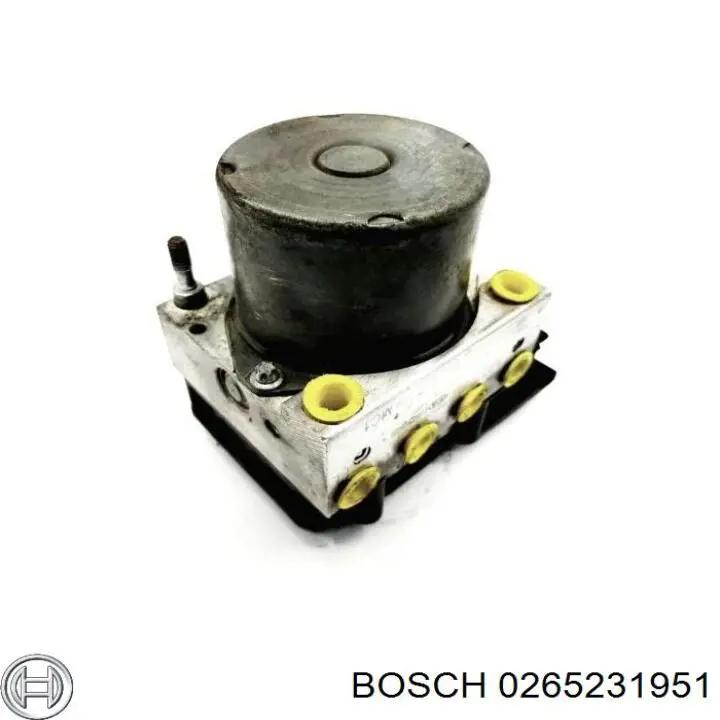 Блок управления АБС (ABS) гидравлический 0265231951 Bosch