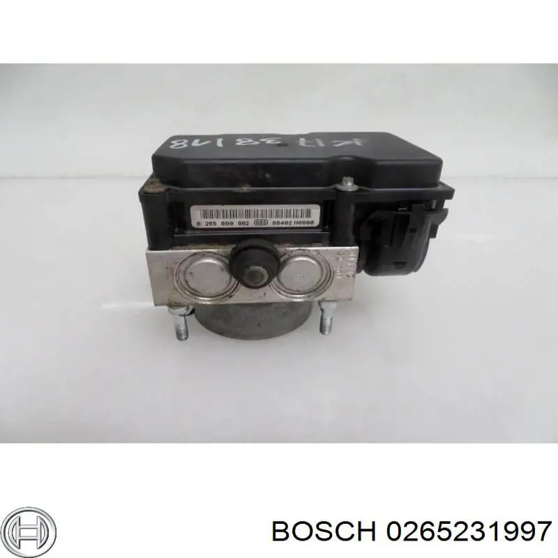 Блок управления АБС (ABS) гидравлический 0265231997 Bosch