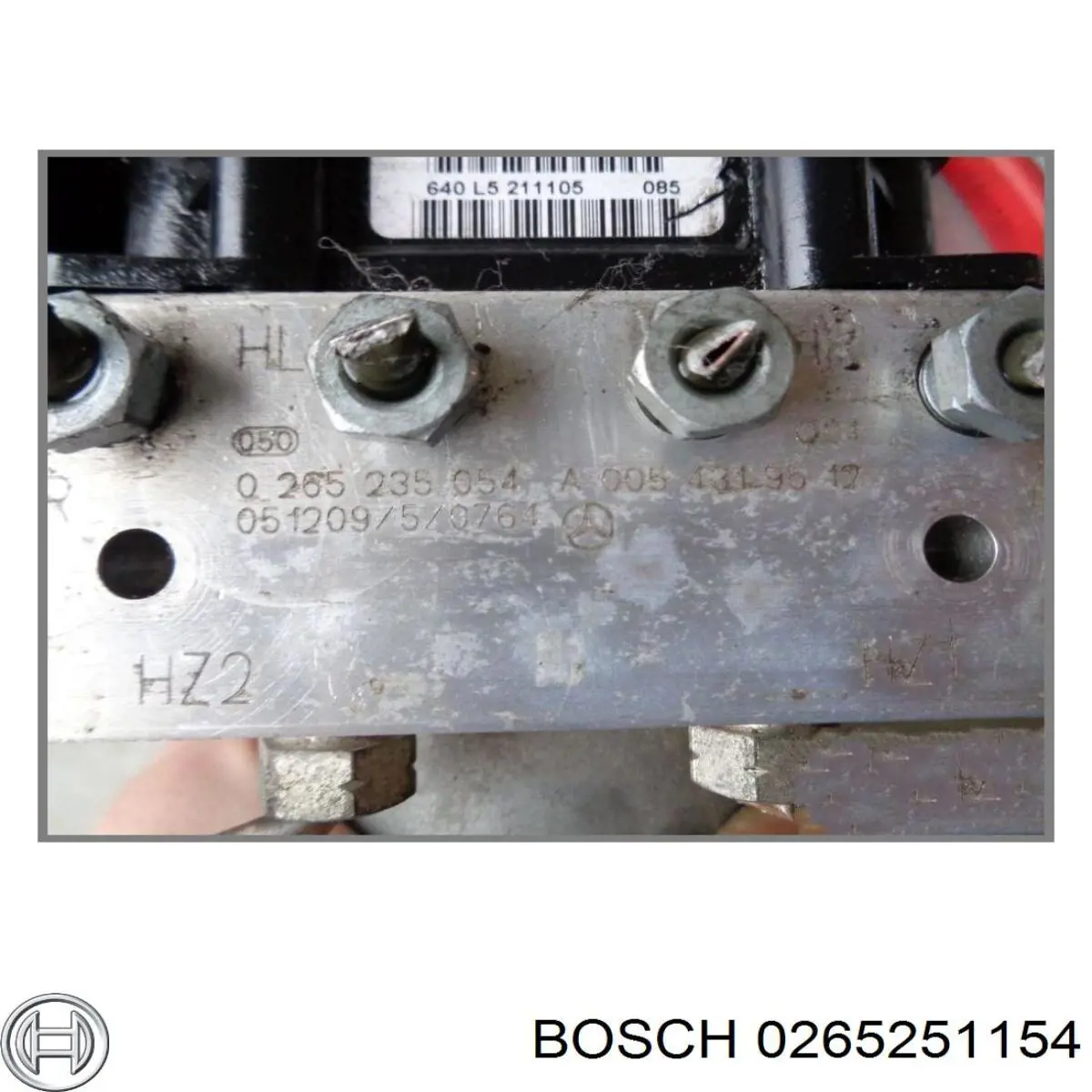 Гидроблок АБС Bosch 0265251154 цена, от 52.20 USD