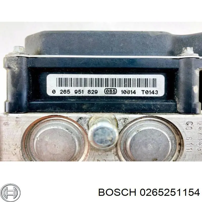 Блок управления АБС (ABS) гидравлический 0265251154 Bosch