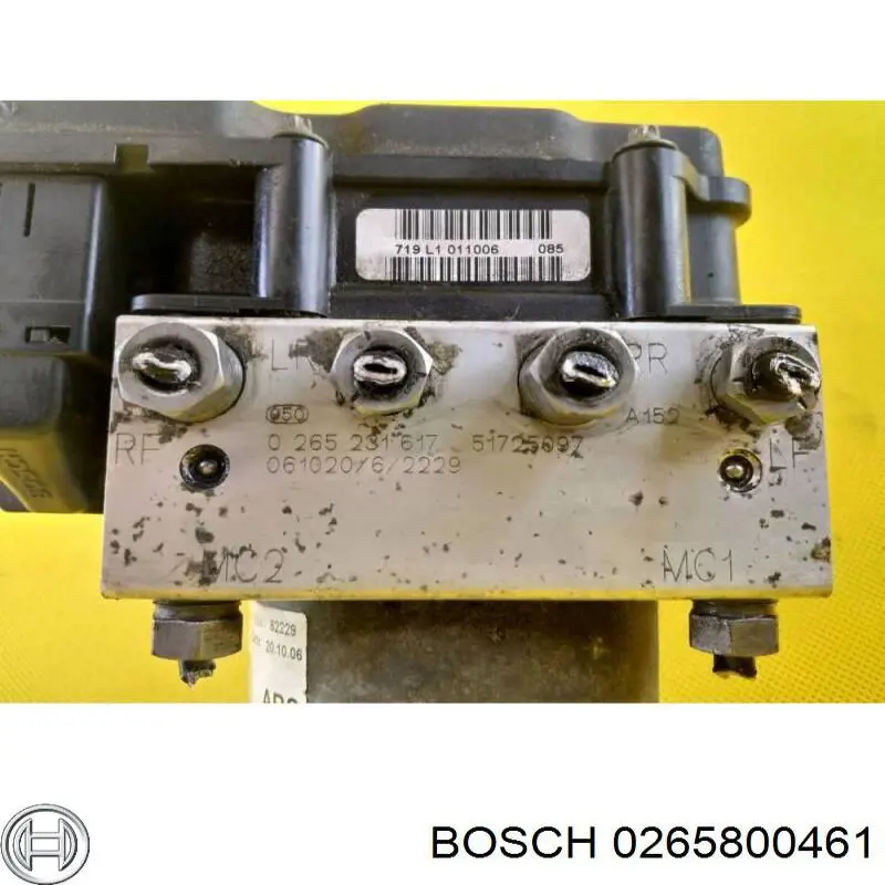 Гидроблок АБС Bosch 0265800461 цена, от 45.61 USD