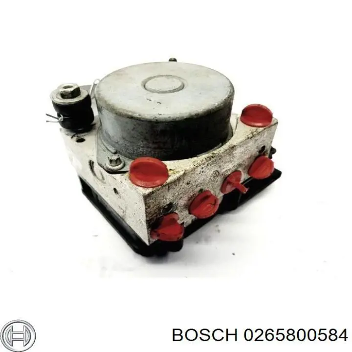 Блок управления АБС (ABS) гидравлический 0265800584 Bosch