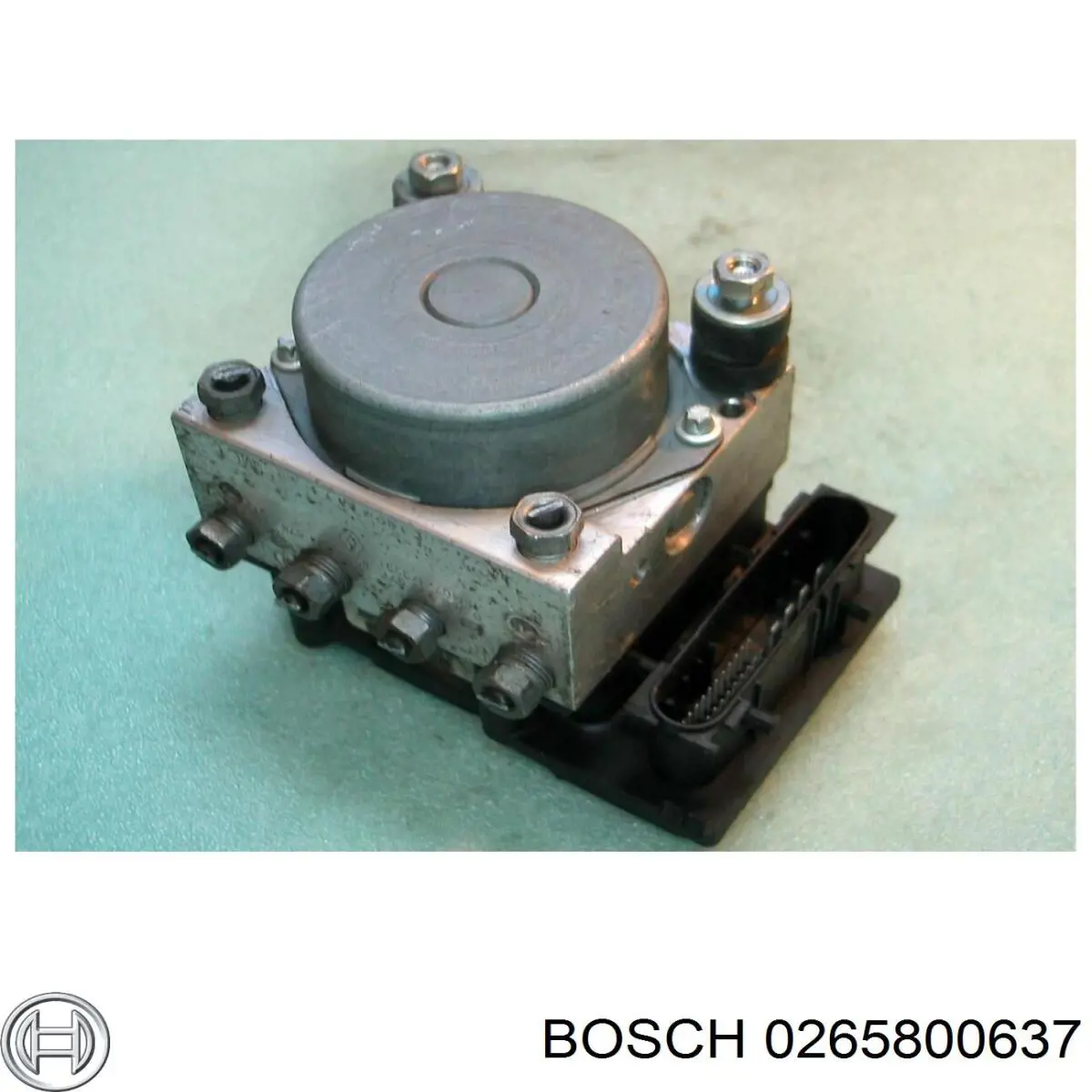 Блок управления АБС (ABS) гидравлический 0265800637 Bosch