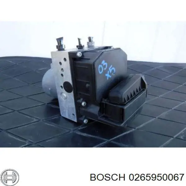 0265950067 Bosch модуль управления (эбу АБС (ABS))