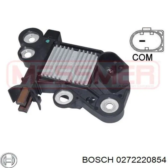 0272220854 Bosch relê-regulador do gerador (relê de carregamento)