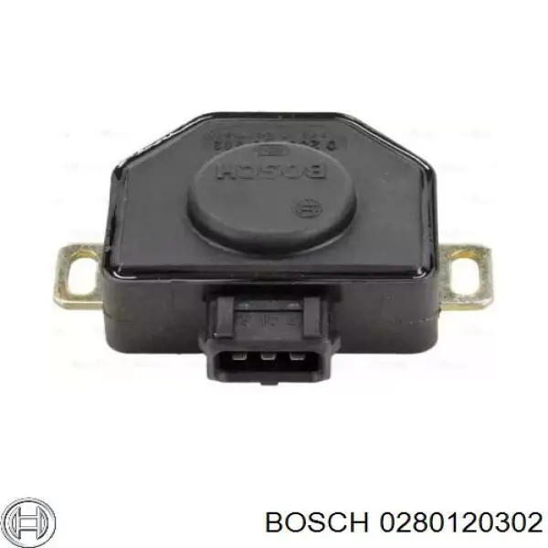 Датчик дроссельной заслонки 0280120302 Bosch