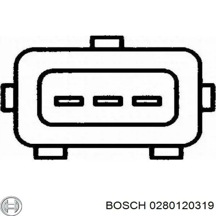 Датчик дроссельной заслонки 0280120319 Bosch