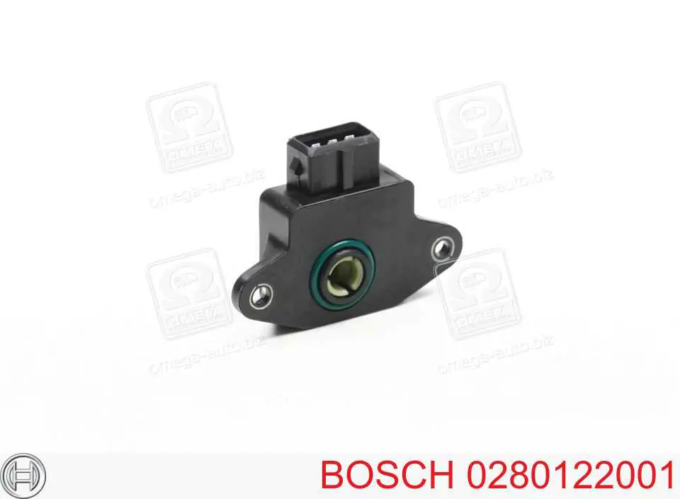Датчик положения дроссельной заслонки (потенциометр) Bosch 0280122001