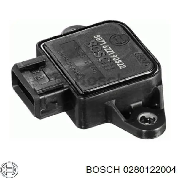 0280122004 Bosch датчик положения дроссельной заслонки (потенциометр)