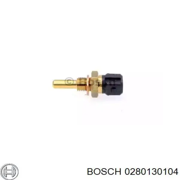 0280130104 Bosch sensor de temperatura do fluido de esfriamento