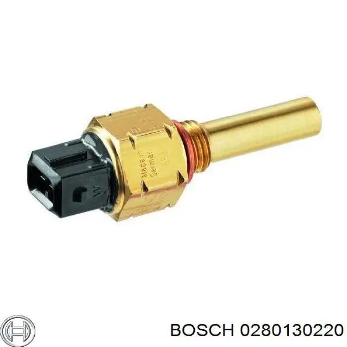 Датчик температуры охлаждающей жидкости (включения вентилятора радиатора) Bosch 0280130220