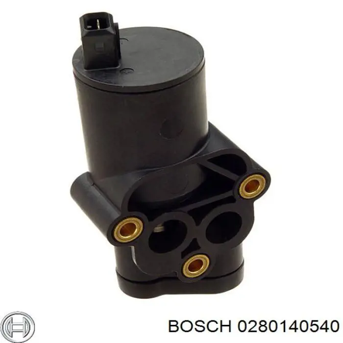 0280140540 Bosch válvula (regulador de marcha a vácuo)