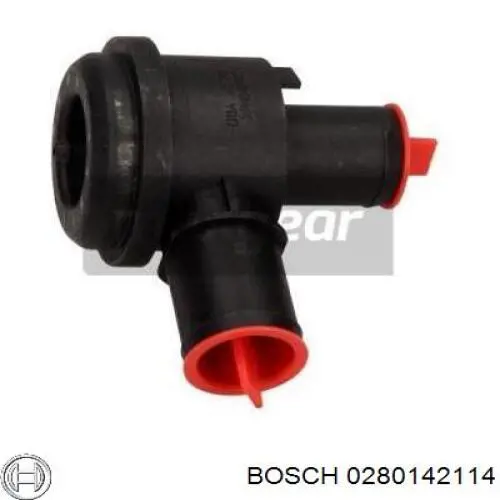 Клапан наддувочного воздуха Bosch 0280142114 цена, от 14.82 USD