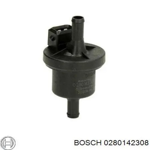 0280142308 Bosch válvula de ventilação dos gases do tanque de combustível