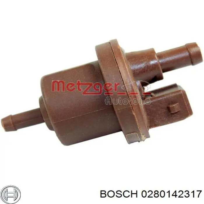 Клапан вентиляции газов топливного бака 0280142317 Bosch