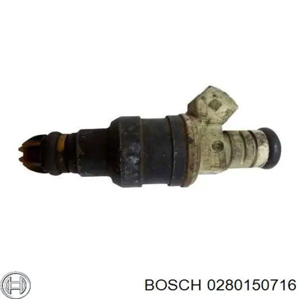 0280150716 Bosch Топливные форсунки