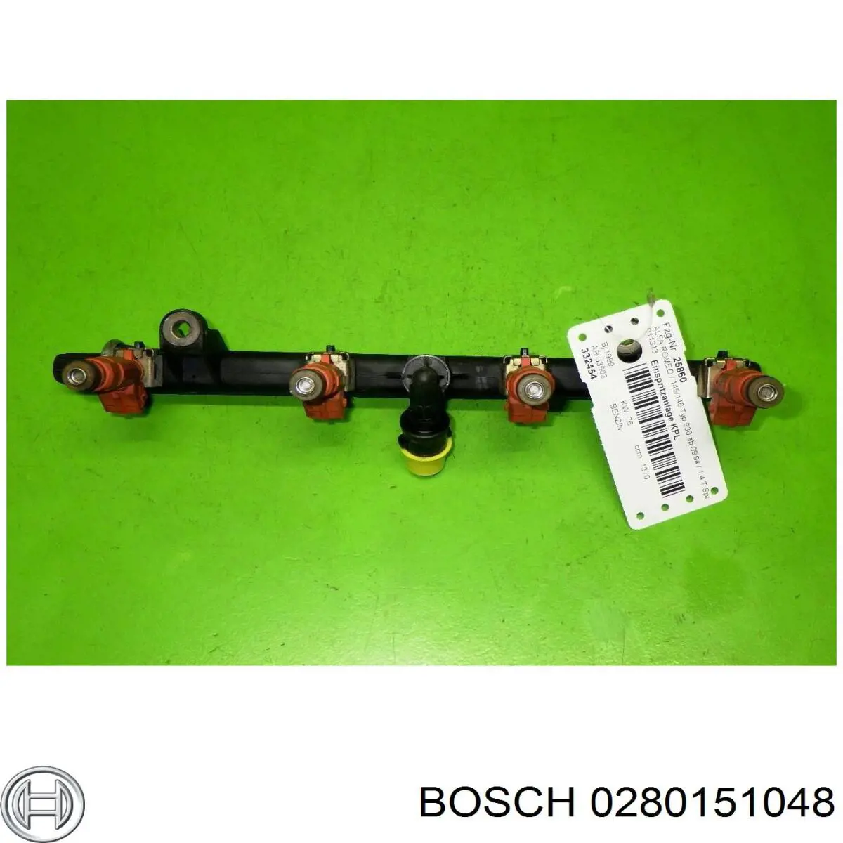 0280151048 Bosch распределитель топлива (рампа)