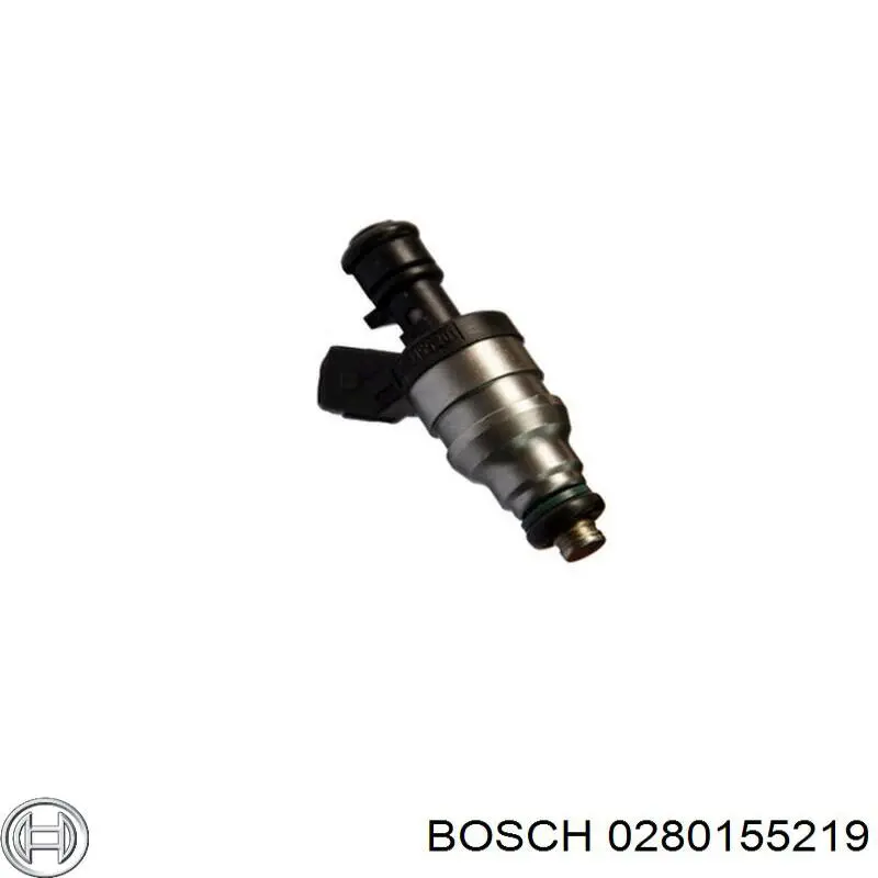 0280155219 Bosch injetor de injeção de combustível