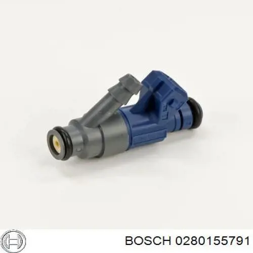 Купить 0280155791 Bosch Клапанная форсунка