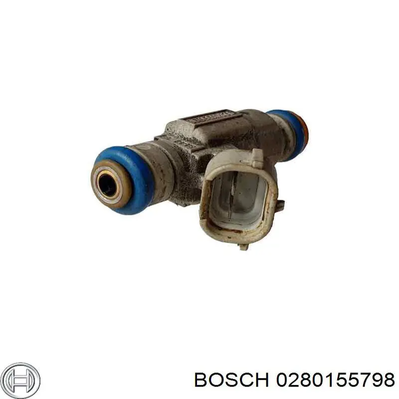 0280155798 Bosch injetor de injeção de combustível