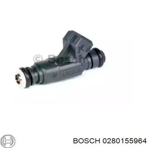 0280155964 Bosch injetor de injeção de combustível