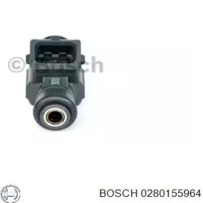 Inyector de combustible 0280155964 Bosch