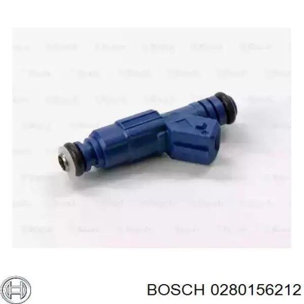 Inyector de combustible 0280156212 Bosch