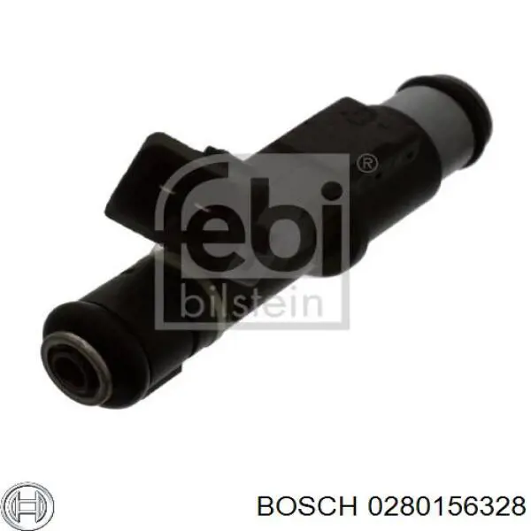 Форсунка впрыска топлива Bosch 0280156328