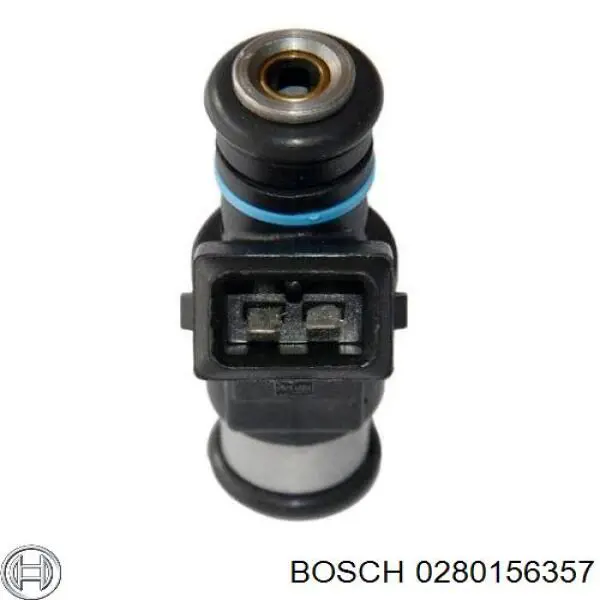 Форсунка впрыска топлива Bosch 0280156357