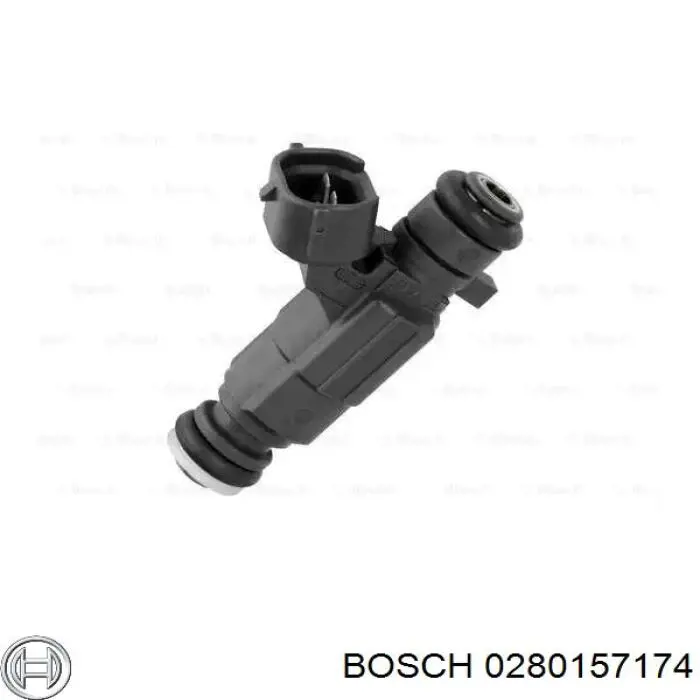 Форсунка впрыска топлива 0280157174 Bosch