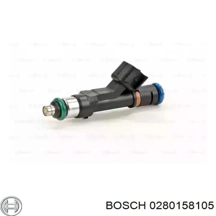 Форсунка впрыска топлива Bosch 0280158105