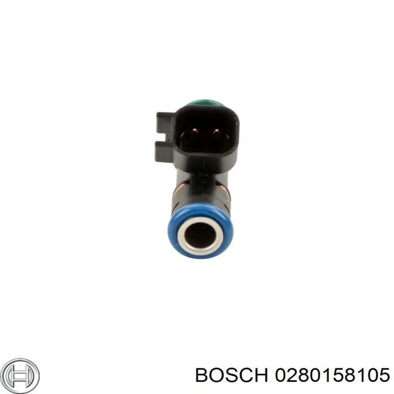 Inyector de combustible 0280158105 Bosch