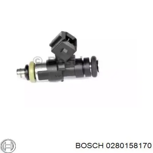 Форсунка впрыска топлива Bosch 0280158170