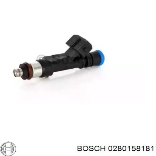 Inyector de combustible 0280158181 Bosch