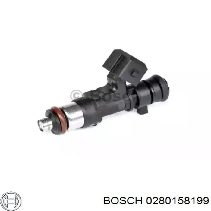 0280158199 Bosch injetor de injeção de combustível