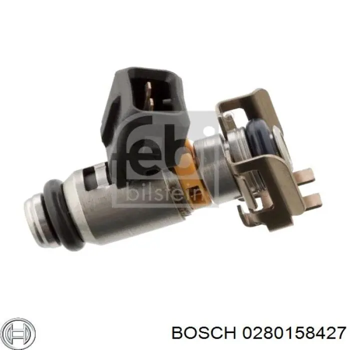 Inyector de combustible 0280158427 Bosch