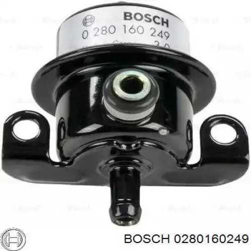 0280160249 Bosch регулятор давления топлива в топливной рейке