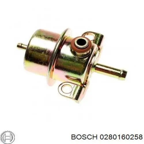 0280160258 Bosch Регулятор давления в топливной рейке