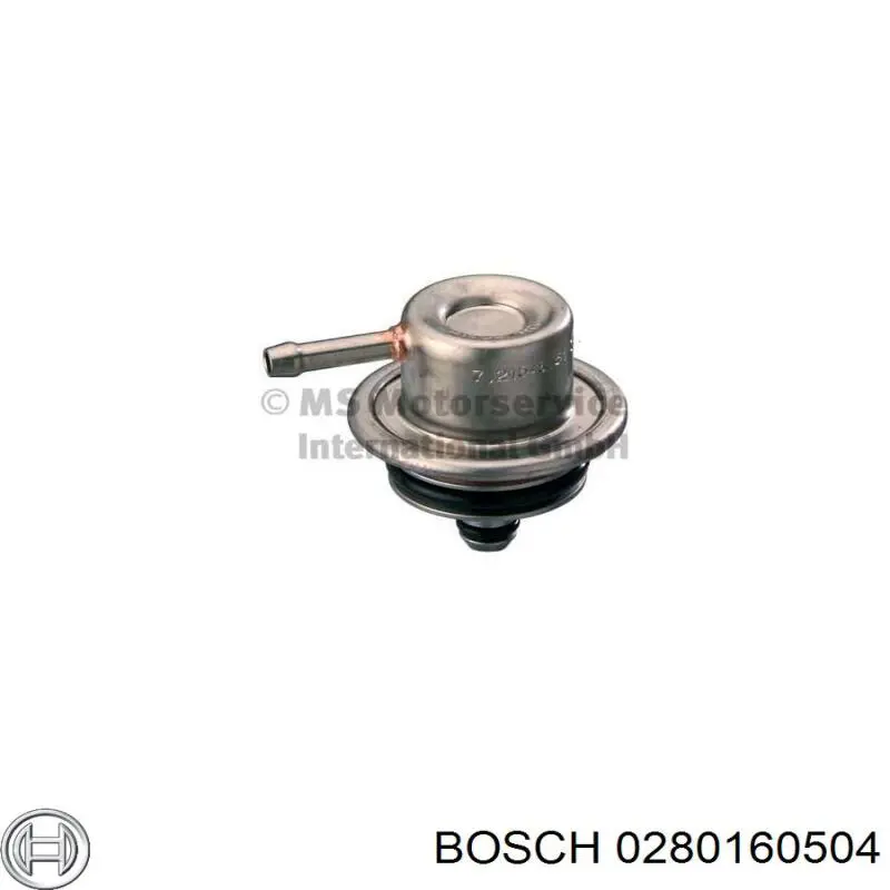 Регулятор давления топлива 0280160504 Bosch