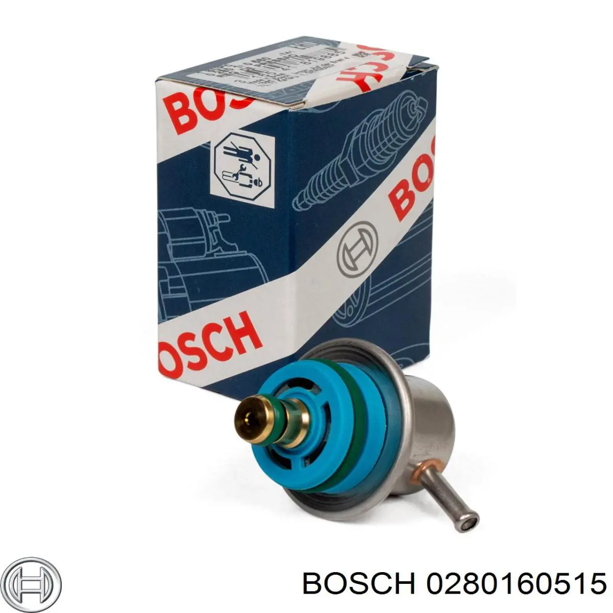 Регулятор давления топлива 0280160515 Bosch