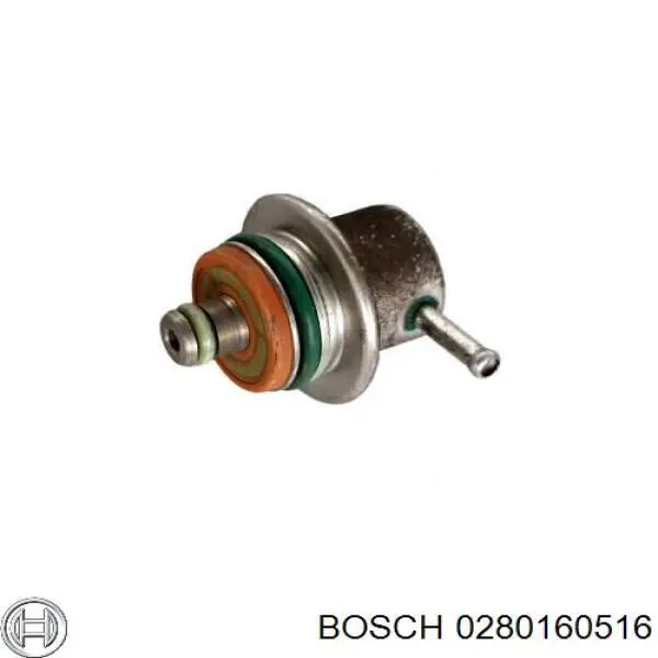 0280160516 Bosch Регулятор давления в топливной рейке