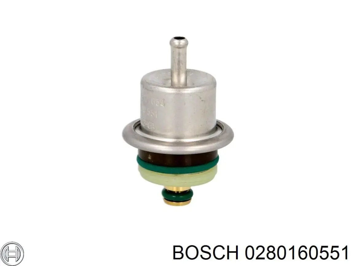 0280160551 Bosch регулятор давления топлива в топливной рейке