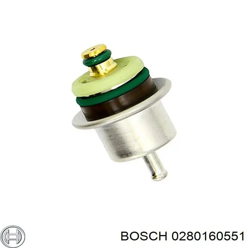 Регулятор давления топлива в топливной рейке Bosch 0280160551 цена, от 21.11 USD
