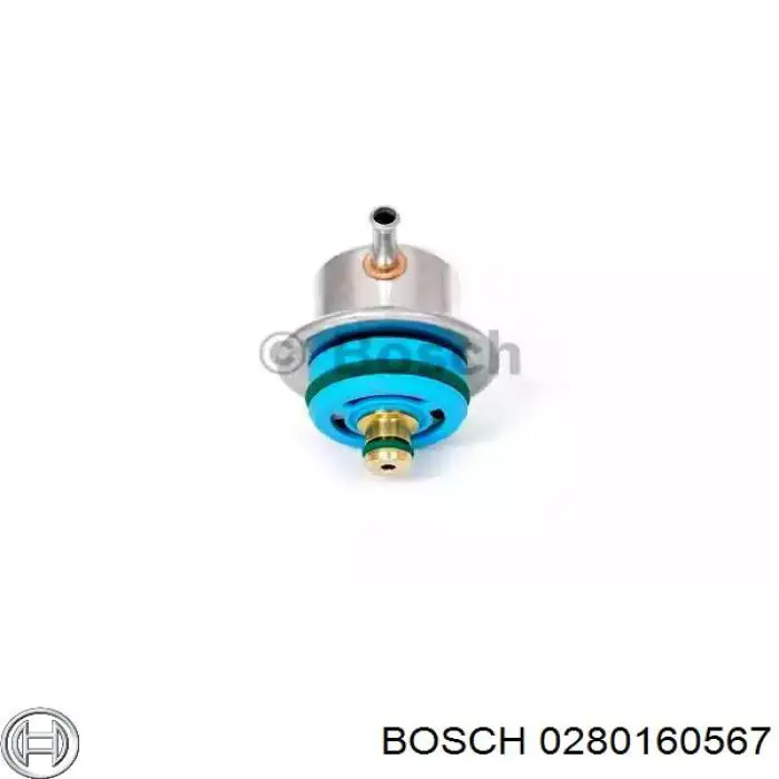 0280160567 Bosch регулятор давления топлива в топливной рейке