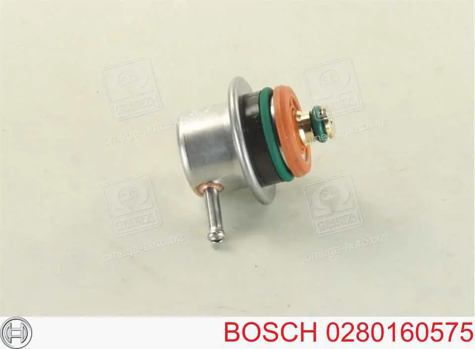 0280160575 Bosch regulador de pressão de combustível na régua de injectores