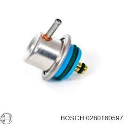 Купить 0280160597 Bosch Регулятор давления топлива