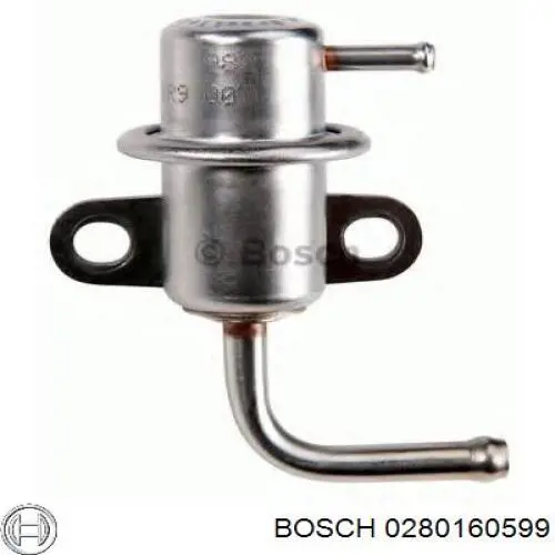 0280160599 Bosch Регулятор давления в топливной рейке
